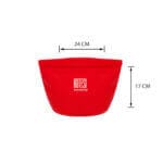 Red Cosmetic bag L - Image 5