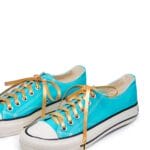 Golden Leather Shoelace - Image 5