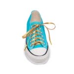Golden Leather Shoelace - Image 3