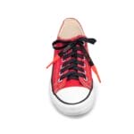 Black Silicone Shoelace with Red tips - Image 4