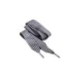 Black Checkered Shoelace - Image 3