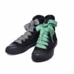 Black Checkered Shoelace - Image 4
