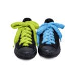 Green Fuzzy Shoelace - Image 4
