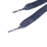 Gray Velvet Shoelace - Image 2