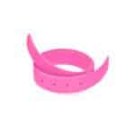 Pink Infinity Silicone belt strap