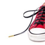 Black Leather Shoelace - Image 5