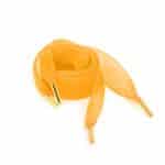 Orange Organza Ribbon Shoelace - Image 2