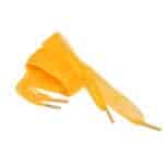 Orange Organza Ribbon Shoelace - Image 4