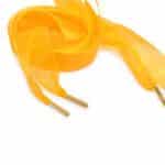 Orange Organza Ribbon Shoelace - Image 3
