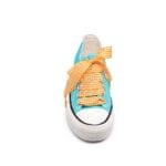 Orange Checkered Shoelace - Image 4