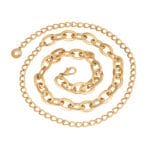 Golden Oval Charmlink chain belt