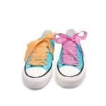 Orange Checkered Shoelace - Image 5