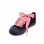 Red Checkered Shoelace - Image 5