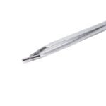 Silver Leather Shoelace - Image 2