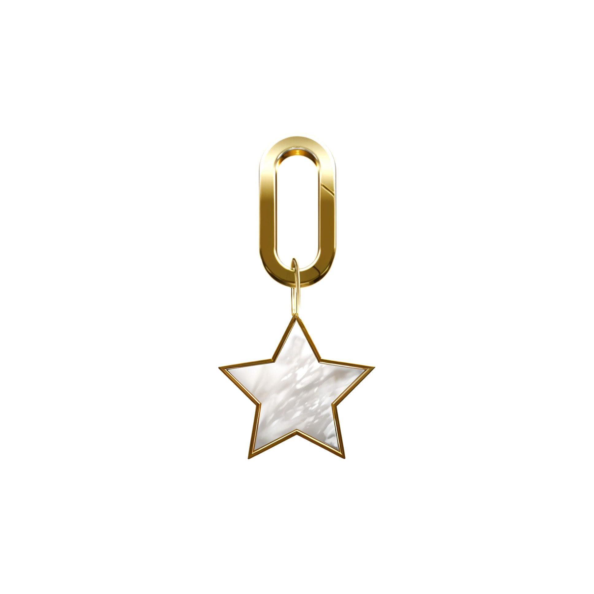 starwhite01 Golden Charm - Star/White - Image 1