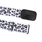 Elastic belt - White Leopard Print - Image 2