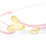 MIMO Bracelet with Heart Symbol - Golden - Image 2