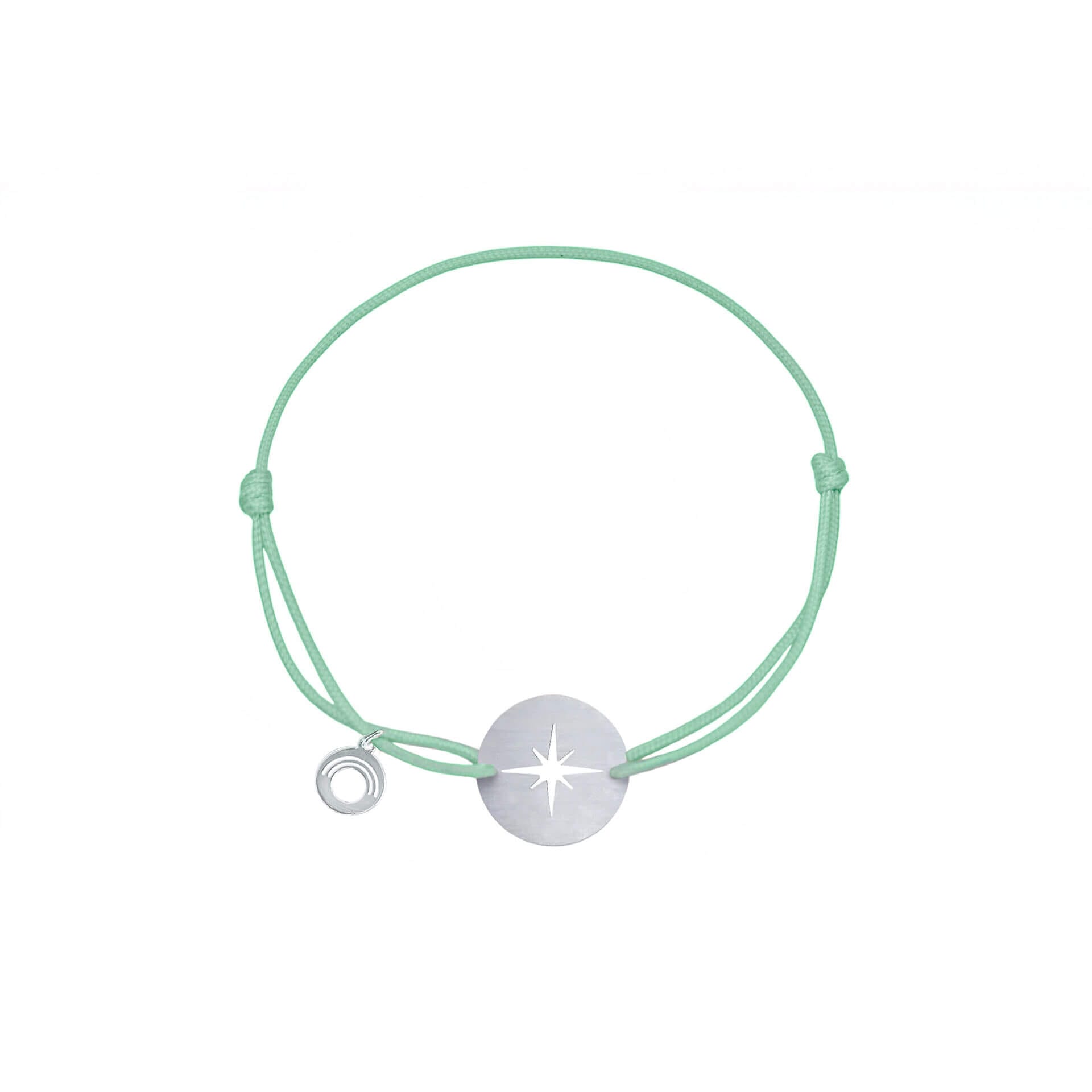 syat silver3 MIMO Bracelet with Starlight Symbol - Silver - Image 1